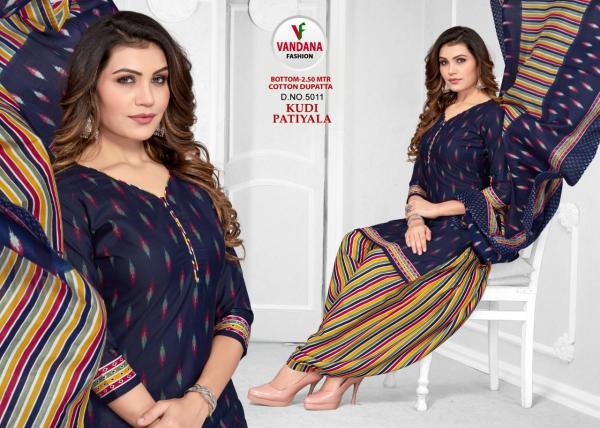 Vandana Kudi Patiyala Vol-5 Cotton Designer Exclusive Dress Material